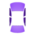 windows.stl Lincoln LS 1999 PRINTABLE CAR IN SEPARATE PARTS