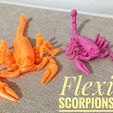 Flexi Print-In-Place Scorpion