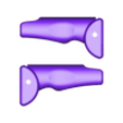 80mm long foregrip for Sub and Assault Airsoft - M5 x 35 screw and nut required for assembly.stl Foregrip Sub Airsoft Attachment