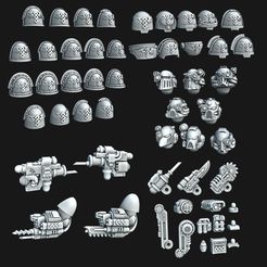 All-Stuff.jpg Файл 3D Комплект для преобразования целителя SM・Дизайн 3D-печати для загрузки3D