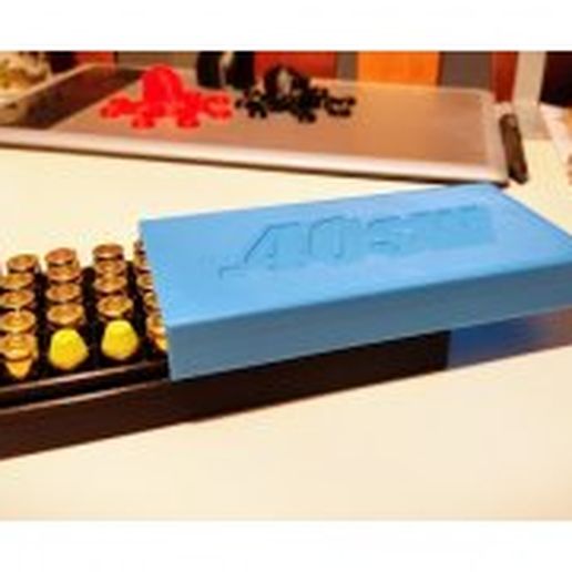 ammo box 40sw 3D model