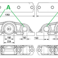DWG.png Parts for lineal rail movement lathe support perhaps