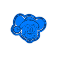 model.png mickey mouse (23)   CUTTER AND STAMP, COOKIE CUTTER, FORM STAMP, COOKIE CUTTER, FORM