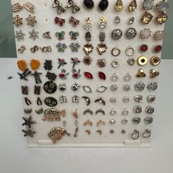 pic1.jpg Jewelry Earrings Piercings Organizer