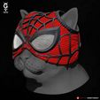 Ld ) 7 a] 8 = Ld Fa So q Ge32 SPIDER CAT PETER PARKER - Mask