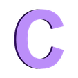 c1.stl Letters / Alphabet
