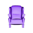 vintage_armchair.obj Sofa and chair