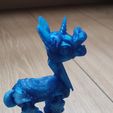 Flexi Print-in-Place llamacornio (llama unicornio)