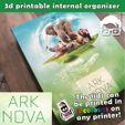 copertina-statica.jpg ARK NOVA 3D PRINTABLE INSERTS / INTERNAL ORGANIZER