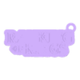 logoRoK.stl keychain Ousama Ranking - Ranking of Kings keychains