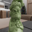 HighQuality2.png 3D Grinch Christmas Decor with 3D Stl Files & Gift For Kids, 3D Figure, Grinch Gifts, 3D Print File, Grinch Decor, 3D Printing, Kids Toy