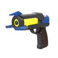 1.png Ana Dart Gun - Overwatch - Printable 3d model - STL + CAD bundle - Commercial Use