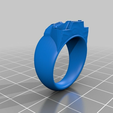 DarthRing-Size-9B.png Free STL file DARTH VADER RING -the Next Ring Episode Size 9-・3D printer design to download, BonGarcon