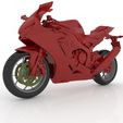 4.jpg Honda CBR 1000RR Fireblade For 3D Printing STL File