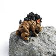 Dire-Boar-3d-printed-4.jpg Giant Dire Boar Support Free Miniature