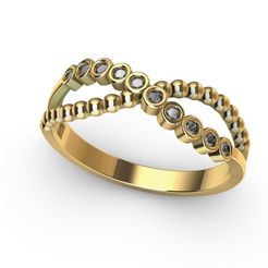 1.jpg Archivo STL Anillo de joyería・Objeto imprimible en 3D para descargar