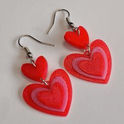 Aritos-corazon.jpeg Earrings heart/heart earrings