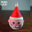 FOTO-2.jpg SUPER CUTE CHRISTMAS TREE DECO RETRACTABLE SANTA CLAUS