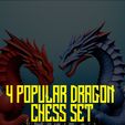 4-dragon-full-chess-set-pack-24-different-design-3d-model-7c51a669fb.jpg 4 Dragon Full Chess Set PACK - 24 Different Design