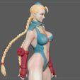 10.jpg CAMMY STREET FIGHTER GAME CHARACTER SEXY GIRL ANIME WOMAN 3D print model