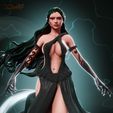 Nyx-Front-Zoomed-STL-Tinytrollz.jpg Goddess of Darkness Marvel Nyx