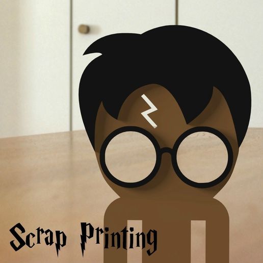 Harry Potter Bookmark 3D model