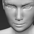 18.jpg Audrey Hepburn black and white bust for full color 3D printing