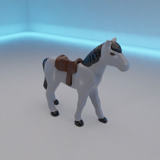 PLAYMOBIL HORSE 3 - 3D model önizlemesi