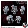 SISTERS-IN-HERESY-BDSM-HEADS-1.jpg SISTERS IN HERESY HEAD SET BDSM