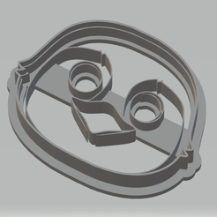 c1.png Datei STL cookie cutter stamp penguin・Modell für 3D-Druck zum herunterladen, satis3d
