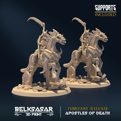001.png Fichier STL Reaper Rider A Nu et Normal・Plan à imprimer en 3D à télécharger