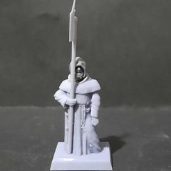 20220202_224846.jpg STL file Bretonnian Pilgrim for Wharhammer Fantasy・Design to download and 3D print