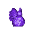 Chicken Sitting preening.stl 28mm hugabble Chickens