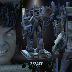 072623-Wicked-Ripley-Powerlifter-Sculpture-image-001.png Archivo 3D WICKED MARVEL POWER LIFTER Y RYPLEY ESCULTURA 2023: PROBADA Y LISTA PARA IMPRESIÓN 3D・Modelo de impresora 3D para descargar