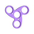 608_Outer_CW_Plate.stl Tri-Arm Fidget Spinner