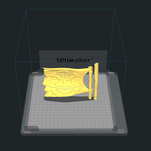 Slicer 3.PNG Download free STL file Monkey D Luffy • 3D printer design, BODY3D