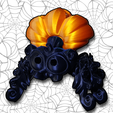 20231108_131823.png HALLOWEEN SPIDER PUMPKIN CUTE SPIDER NO SUPPORTS PRINT-IN-PLACE