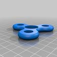 9039531ec7cfd02c4d40d3d486d64eab.png Fidget Spinner triplo com rolamento de esferas