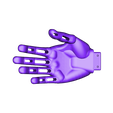 hand_right.STL Fichier STL gratuit Poppy Torso・Plan à télécharger et à imprimer en 3D