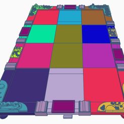 tableRendered01.jpg STL-Datei Kilkami Spieltisch・3D-druckbare Vorlage zum herunterladen