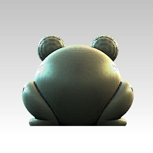 STL file Cheerful Frog Object 🐸 (OBJ and 3MF)・Model to download and 3D ...