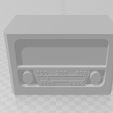 SimpleRadio.jpg Vintage Radio Alexa Holder