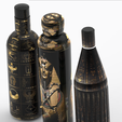 hefds.png Water bottle 3d egypt bottle antique 3d printing 3d water bottle 3d print egypt water bottle modelin