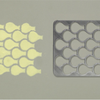 download.png Free STL file Fish Scales Stencil・3D printer model to download