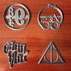 Archivo STL Nombre de Harry Potter para tarta de cumpleaños 2 - No  comercial 🍔・Idea de impresión 3D para descargar・Cults
