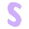 S.stl Letters and Numbers GREMLINS | Logo