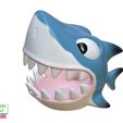 Shark-Gadget-Ball-11.jpg Shark Gadget Box 3D Sculpting Printable Model