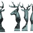 10.jpg Deer Head Statue