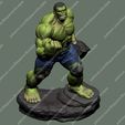 62.jpg OBJ file Hulk・3D printing template to download, stepanovsculpts