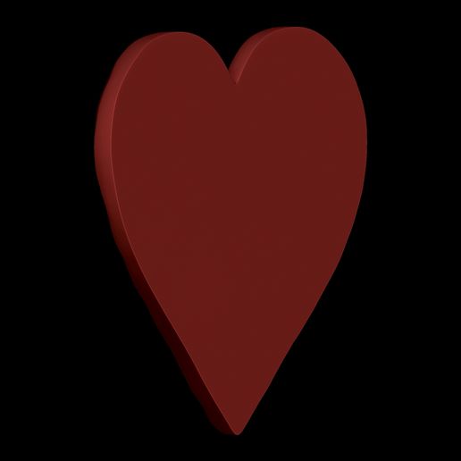 Fantasy-Heart-4.jpg Fantasy Heart Relief STL file for 3d printing or CNC Free 3D print model